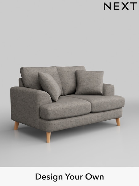 Boucle Weave Easy Clean/Light Dove Grey Parker (W42159) | £1,050