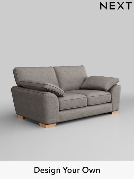 Boucle Weave Easy Clean/Light Dove Grey Stamford Grand Relaxed Sit (W42165) | £1,499