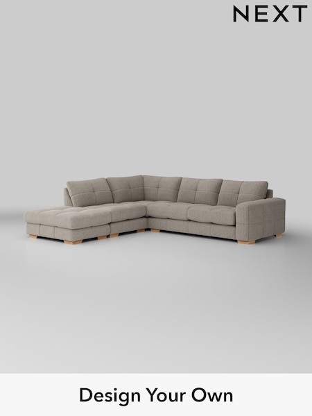 Chunky Boucle Easy Clean/Dove Brooke Deep Sit (W42167) | £2,825