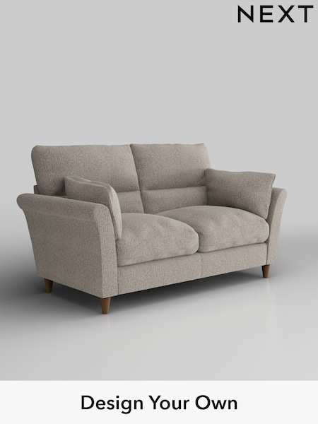 Chunky Boucle Easy Clean/Dove Hartley Highback Relaxed Sit (W42168) | £1,225