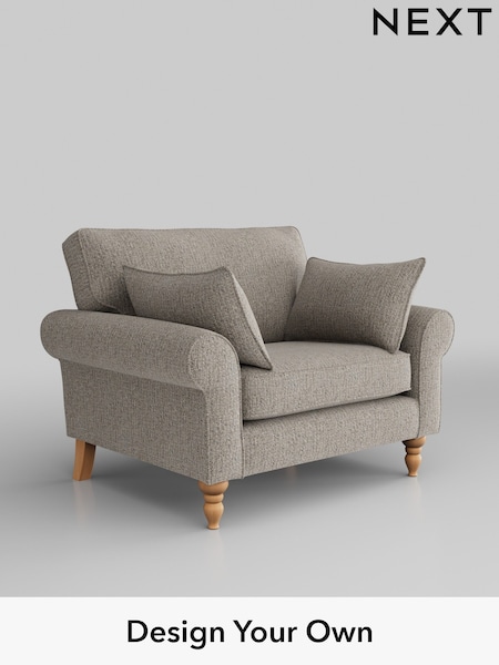 Chunky Boucle Easy Clean/Dove Mallory (W42169) | £725