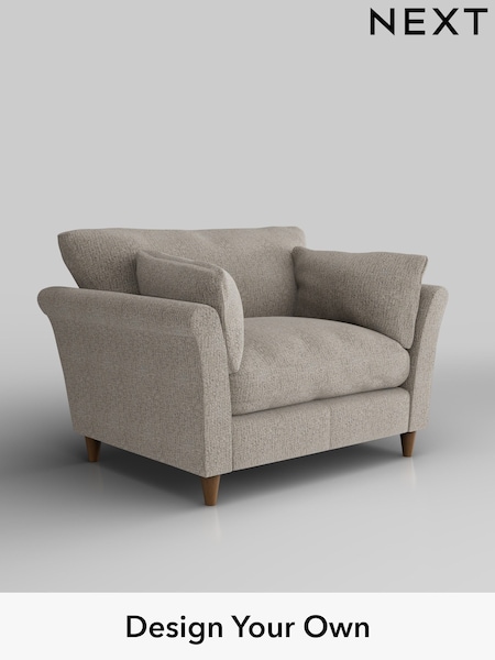 Chunky Boucle Easy Clean/Dove Hartley Relaxed Sit (W42172) | £1,025