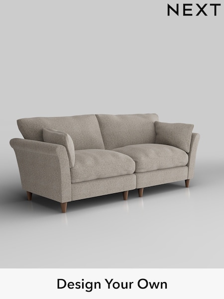Chunky Boucle Easy Clean/Dove Hartley Relaxed Sit (W42172) | £1,375