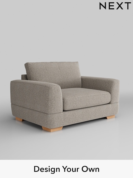 Chunky Boucle Easy Clean/Dove Clayton (W42174) | £950