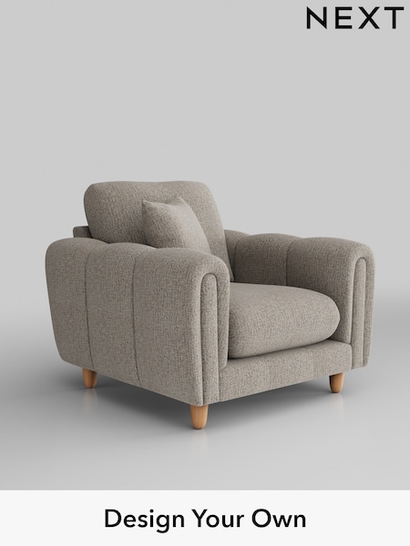 Chunky Boucle Easy Clean/Dove Odella (W42175) | £875