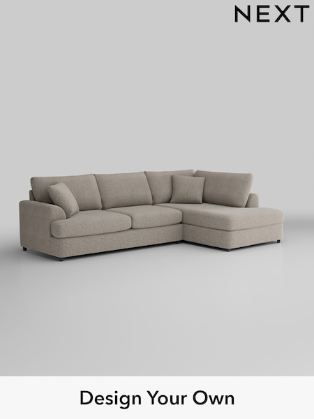 Chunky Boucle Easy Clean/Dove Parker Platform (W42176) | £2,350