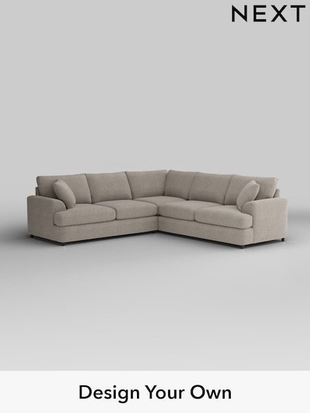 Chunky Boucle Easy Clean/Dove Parker Platform (W42176) | £2,725