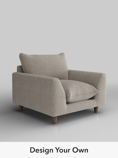 Chunky Boucle Easy Clean/Dove Noa Deep Relaxed Sit (W42179) | £875