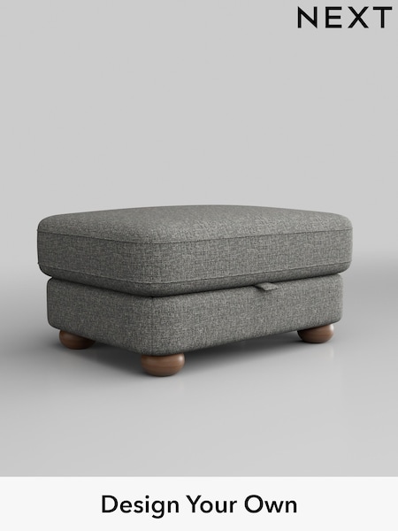 Chunky Boucle Easy Clean/Mid Grey Arches (W42185) | £499