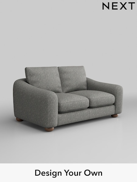 Chunky Boucle Easy Clean/Mid Grey Arches (W42185) | £1,125