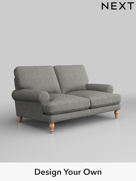 Chunky Boucle Easy Clean/Mid Grey Erin Deep Relaxed Sit (W42187) | £1,175