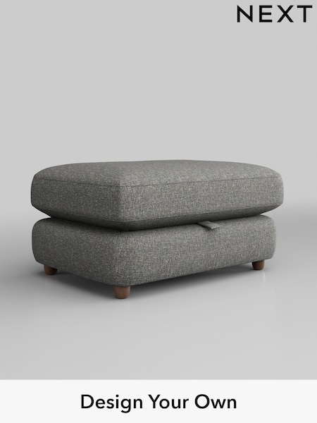 Chunky Boucle Easy Clean/Mid Grey Aiden (W42188) | £499
