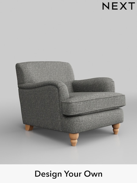 Chunky Boucle Easy Clean/Mid Grey Lilly Ii (W42193) | £650