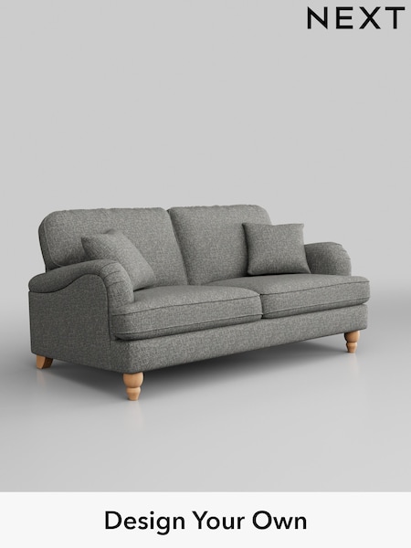 Chunky Boucle Easy Clean/Mid Grey Lilly Ii (W42193) | £950