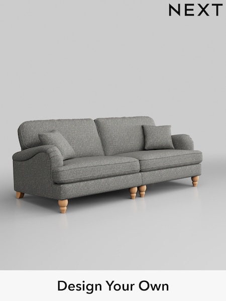 Chunky Boucle Easy Clean/Mid Grey Lilly Ii (W42193) | £1,150