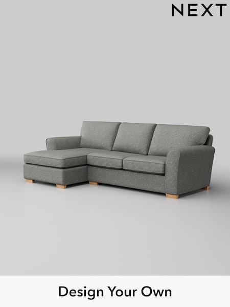 Chunky Boucle Easy Clean/Mid Grey Michigan Ii (W42195) | £1,525