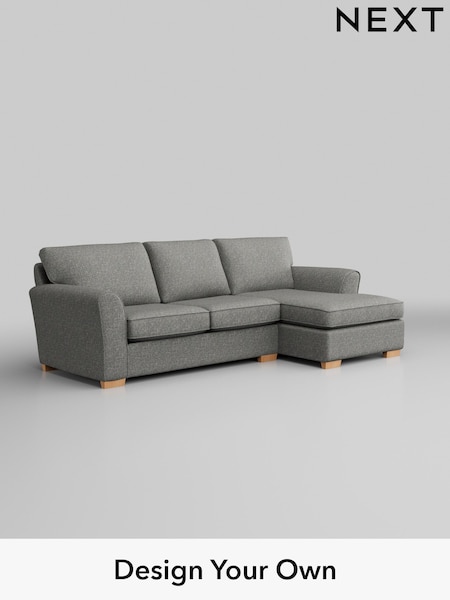 Chunky Boucle Easy Clean/Mid Grey Michigan Ii (W42195) | £1,525