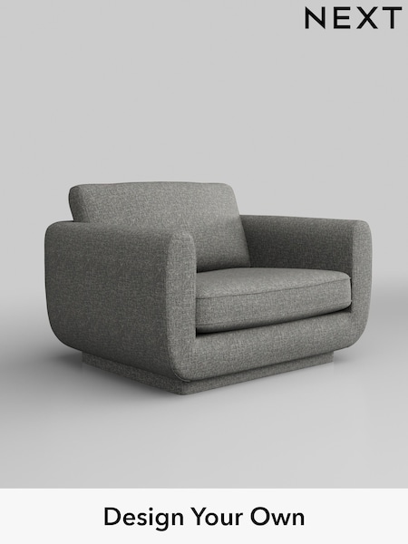 Chunky Boucle Easy Clean/Mid Grey N Premium Pia (W42199) | £1,125