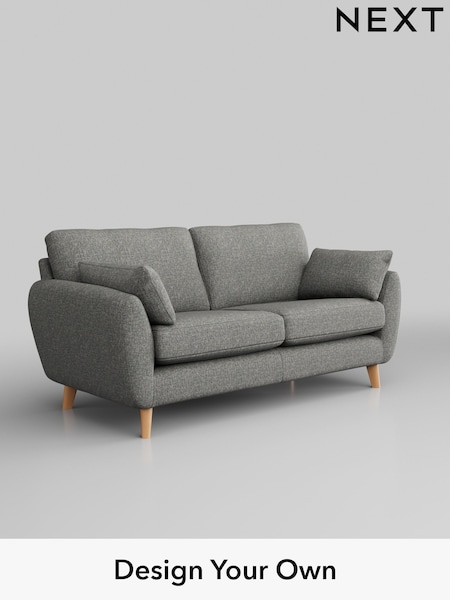 Chunky Boucle Easy Clean/Mid Grey Wilson (W42201) | £999