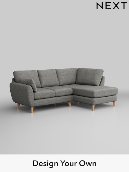Chunky Boucle Easy Clean/Mid Grey Wilson (W42201) | £1,599