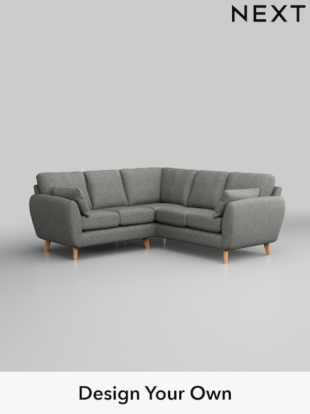 Chunky Boucle Easy Clean/Mid Grey Wilson (W42201) | £1,550