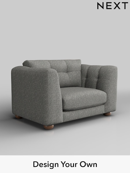 Chunky Boucle Easy Clean/Mid Grey Jasmine (W42202) | £1,175