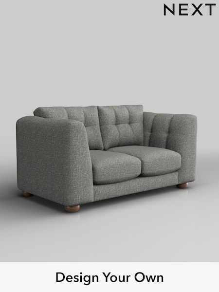 Chunky Boucle Easy Clean/Mid Grey Jasmine (W42202) | £1,275