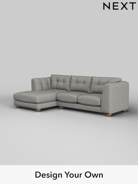 Chunky Boucle Easy Clean/Mid Grey Jasmine (W42202) | £2,075