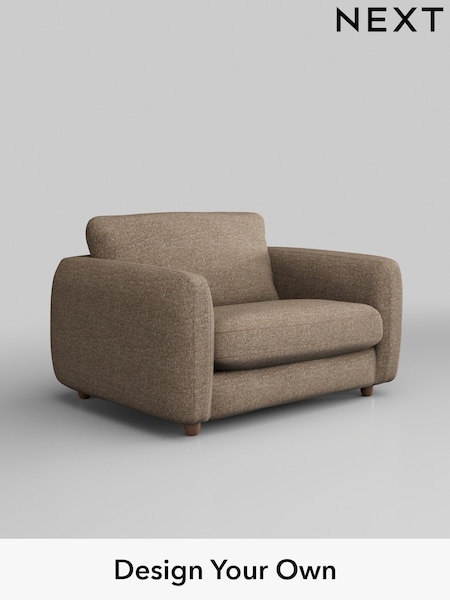 Chunky Boucle Easy Clean/Mid Natural Aiden (W42204) | £925