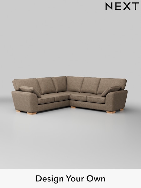 Chunky Boucle Easy Clean/Mid Natural Stamford (W42207) | £2,350