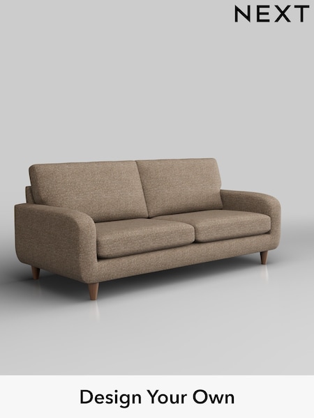 Chunky Boucle Easy Clean/Mid Natural Camden (W42208) | £1,099