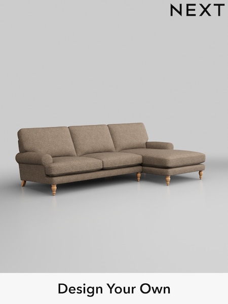 Chunky Boucle Easy Clean/Mid Natural Erin Deep Relaxed Sit (W42209) | £1,975