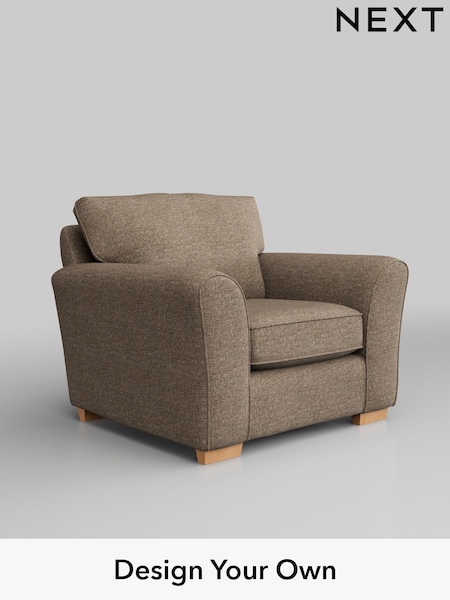 Chunky Boucle Easy Clean/Mid Natural Michigan Ii (W42216) | £625