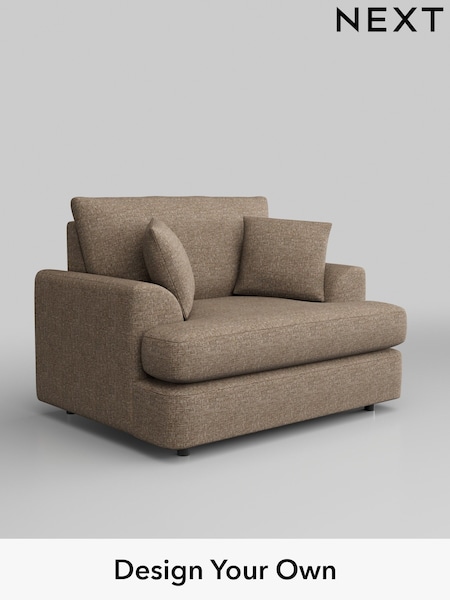 Chunky Boucle Easy Clean/Mid Natural Parker Platform (W42218) | £975