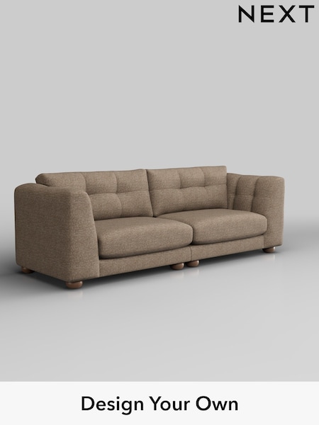 Chunky Boucle Easy Clean/Mid Natural Jasmine (W42221) | £1,575