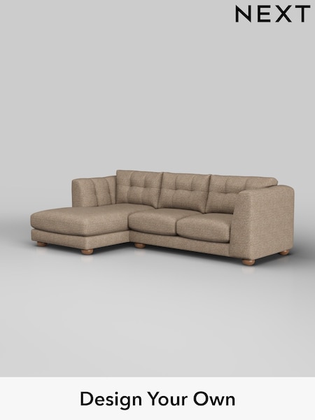 Chunky Boucle Easy Clean/Mid Natural Jasmine (W42221) | £2,075