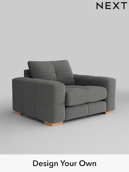 Chunky Chenille/Dark Grey Brooke Deep Sit (W42222) | £1,325