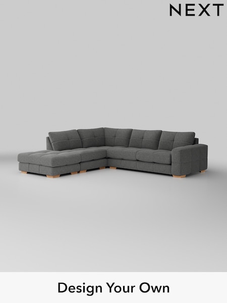 Chunky Chenille/Dark Grey Brooke Deep Sit (W42222) | £2,825