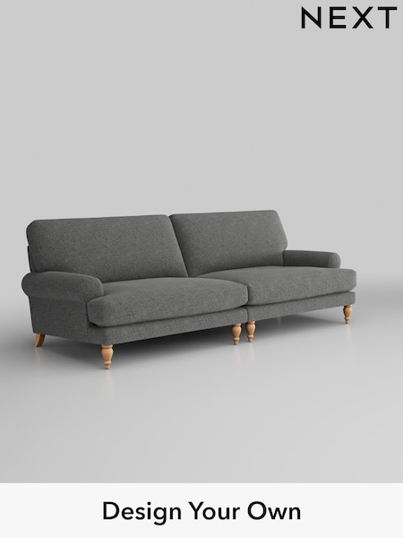 Chunky Chenille/Dark Grey Erin Deep Relaxed Sit (W42225) | £1,475