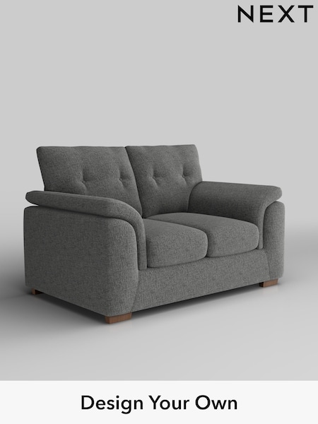 Chunky Chenille/Dark Grey Hayden Buttoned Back (W42226) | £1,025