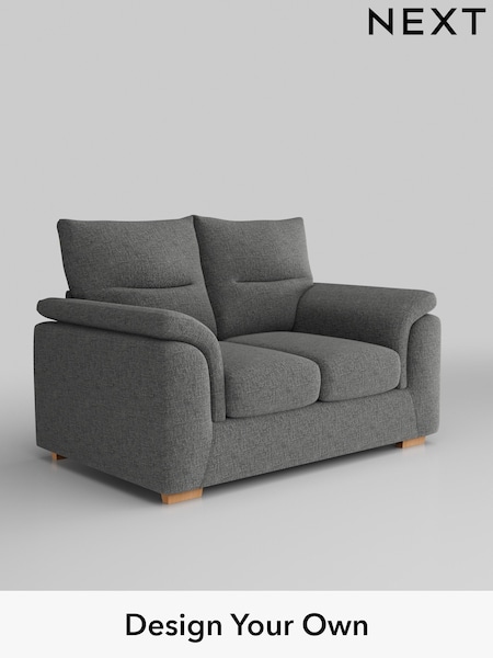 Chunky Chenille/Dark Grey Hayden Highback (W42227) | £1,025