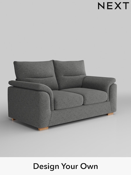 Chunky Chenille/Dark Grey Hayden Highback (W42227) | £1,125