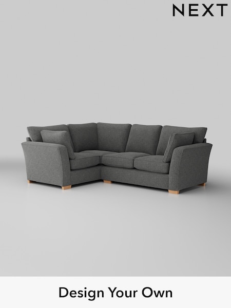 Chunky Chenille/Dark Grey Heath Highback (W42228) | £2,050