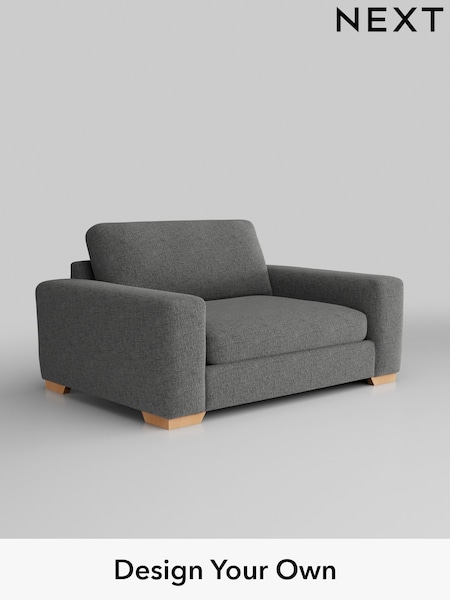 Chunky Chenille/Dark Grey Houghton Deep Sit (W42230) | £1,175