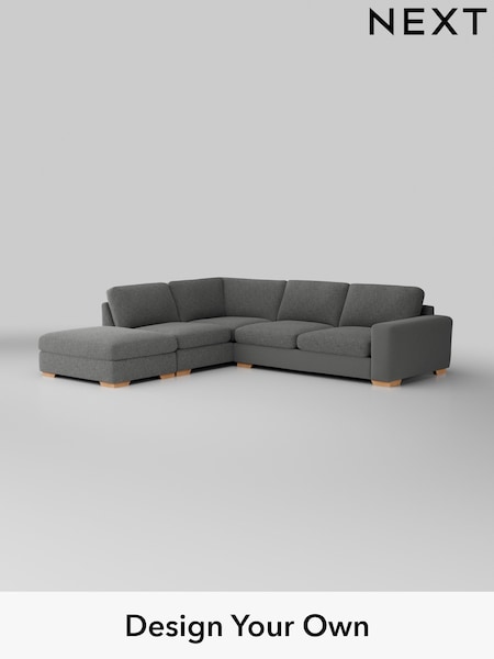 Chunky Chenille/Dark Grey Houghton Deep Sit (W42230) | £2,599