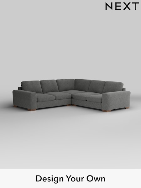 Chunky Chenille/Dark Grey Houghton Deep Sit (W42230) | £2,775