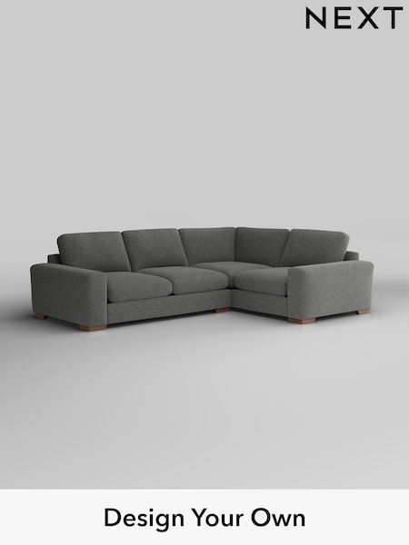 Chunky Chenille/Dark Grey Houghton Deep Sit (W42230) | £2,575
