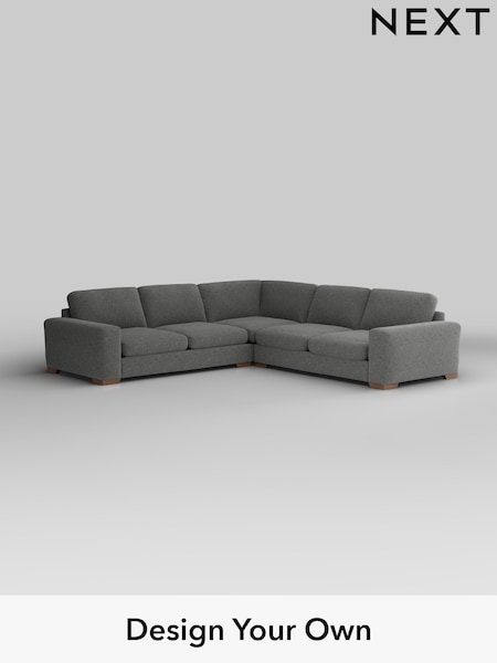 Chunky Chenille/Dark Grey Houghton Deep Sit (W42230) | £2,875