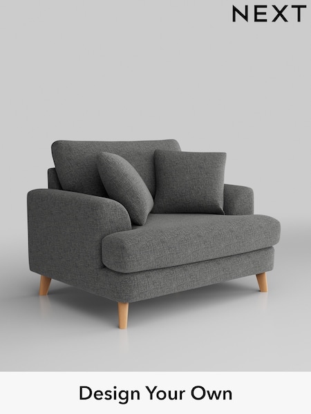 Chunky Chenille/Dark Grey Parker (W42233) | £975