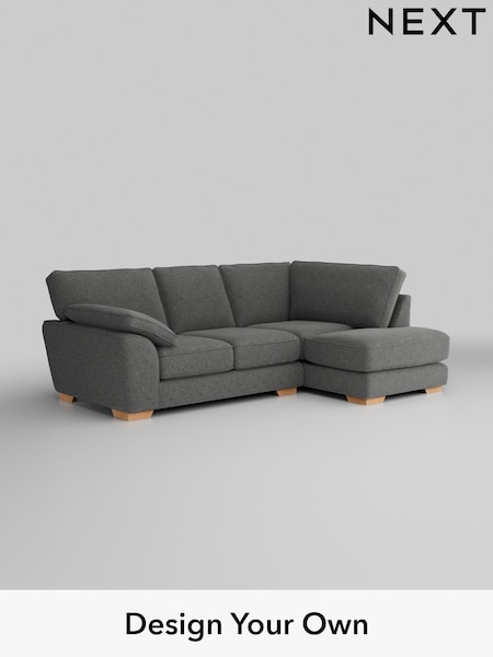 Chunky Chenille/Dark Grey Stamford Grand Relaxed Sit (W42236) | £2,375